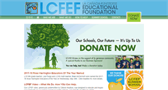 Desktop Screenshot of lcfef.org