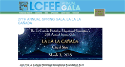 Desktop Screenshot of gala.lcfef.org
